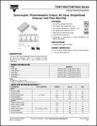 Click here to download TCMT1600_08 Datasheet