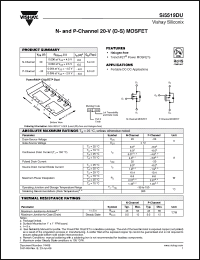 Click here to download SI5519DU-T1-GE3 Datasheet