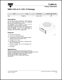 Click here to download TLMB310 Datasheet