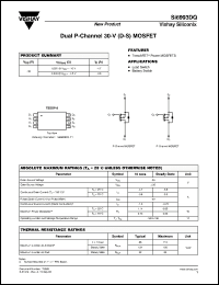 Click here to download SI6993DQ Datasheet