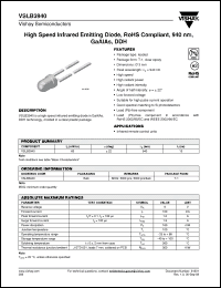 Click here to download VSLB3940 Datasheet