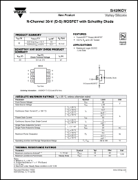 Click here to download SI4396DY Datasheet