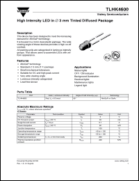 Click here to download TLHK4600_04 Datasheet