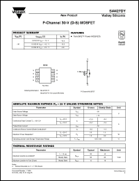 Click here to download SI4427DY_05 Datasheet