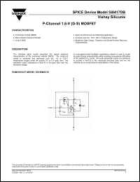 Click here to download SI8417DB Datasheet