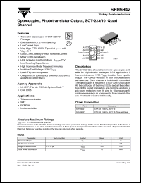 Click here to download SFH6942T Datasheet
