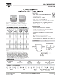 Click here to download IHLP-2525CZ-07 Datasheet