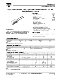 Click here to download TSHG6410 Datasheet