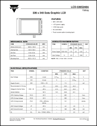 Click here to download LCD-320G240A Datasheet