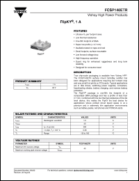 Click here to download FCSP140ETR Datasheet