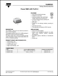 Click here to download VLMW3201-GS08 Datasheet