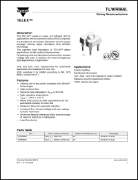 Click here to download TLWR990 Datasheet