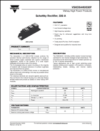 Click here to download VSKDS440 Datasheet