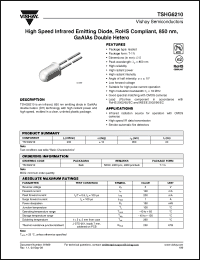 Click here to download TSHG6210 Datasheet