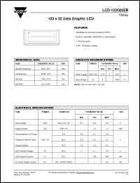 Click here to download LCD-122G032B Datasheet