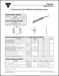 Click here to download SI4833DY_07 Datasheet