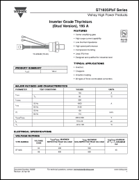 Click here to download ST183SPBF Datasheet