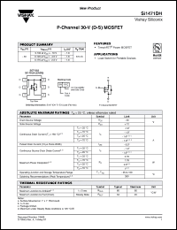 Click here to download SI1471DH Datasheet