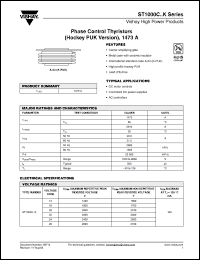 Click here to download ST1000C12K0 Datasheet