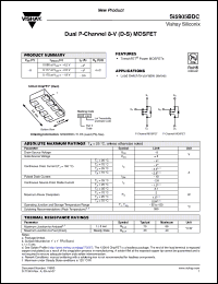 Click here to download SI5905BDC Datasheet