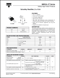 Click here to download MBR3035CT_08 Datasheet