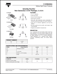 Click here to download 111CNQ045ASM Datasheet