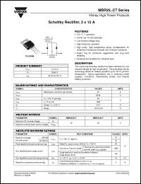 Click here to download MBR2535CT_08 Datasheet