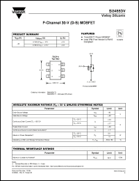 Click here to download SI3455DV_05 Datasheet