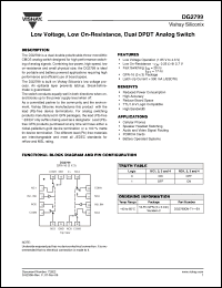 Click here to download DG2799_08 Datasheet