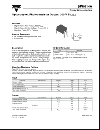Click here to download SFH614A-X009 Datasheet