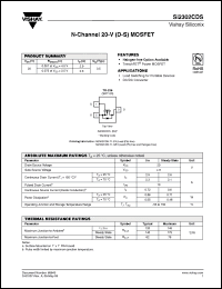 Click here to download SI2302CDS-T1-E3 Datasheet