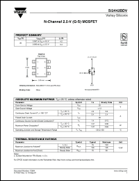 Click here to download SI3442BDV_08 Datasheet