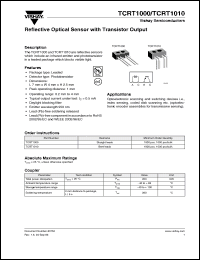 Click here to download TCRT1000_06 Datasheet