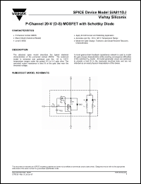 Click here to download SIA811DJ Datasheet