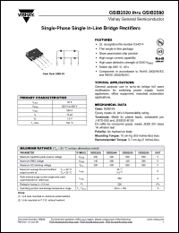 Click here to download GSIB2520_08 Datasheet