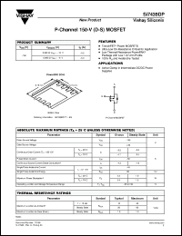 Click here to download SI7439DP Datasheet