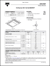 Click here to download SIR470DP Datasheet