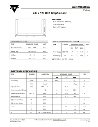 Click here to download LCD-240G128A Datasheet