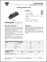 Click here to download VSKCS220 Datasheet