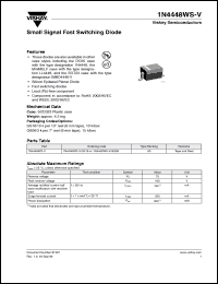 Click here to download 1N4448WS-V-GS18 Datasheet