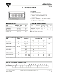 Click here to download LCD-016M002J Datasheet