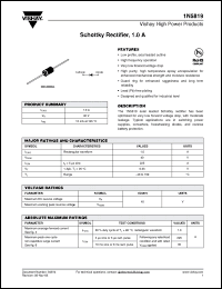 Click here to download 1N5819TR Datasheet