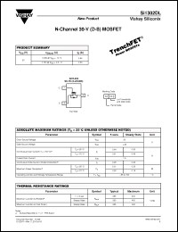 Click here to download SI1302DL_08 Datasheet