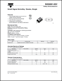 Click here to download BAS581-02V Datasheet