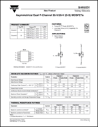 Click here to download SI4955DY-T1-E3 Datasheet