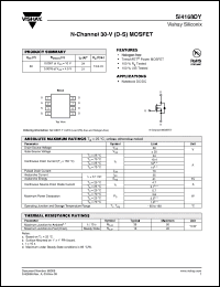 Click here to download SI4168DY Datasheet
