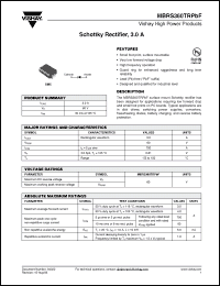 Click here to download MBRS360TRPBF Datasheet
