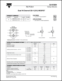 Click here to download SI1970DH-T1-E3 Datasheet