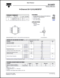 Click here to download SI4160DY Datasheet