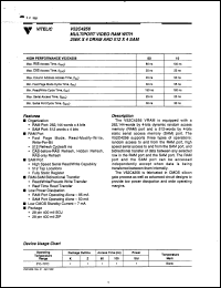 Click here to download V52C4256K10 Datasheet